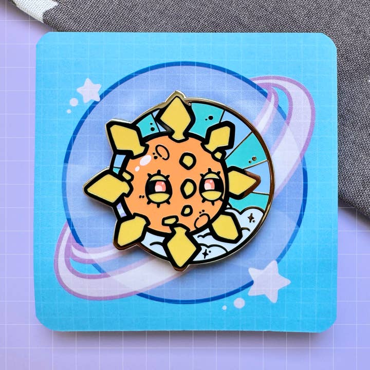 Solrock Pin | Galaxy for wholesale by HeyyoJojo