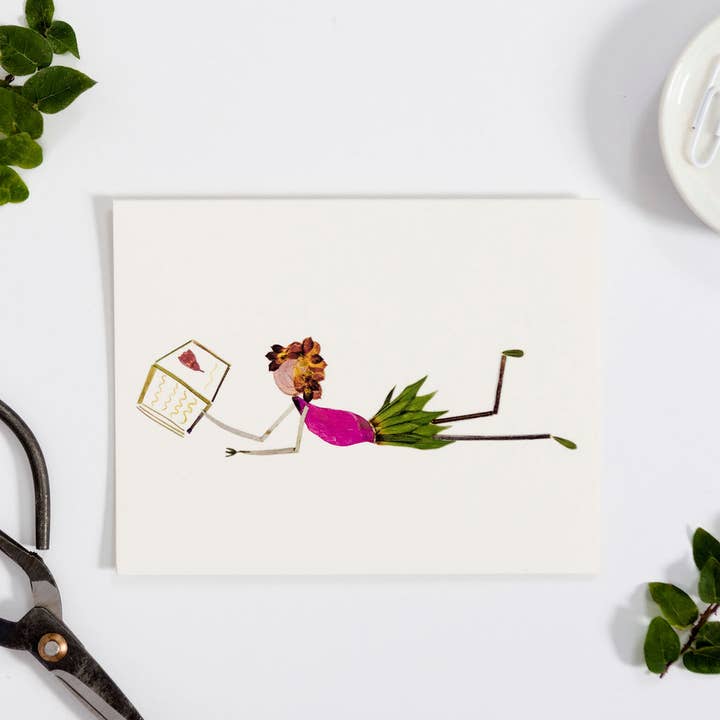 Petal People Press - Wholesale Everyday Greeting Card - Bookworm1