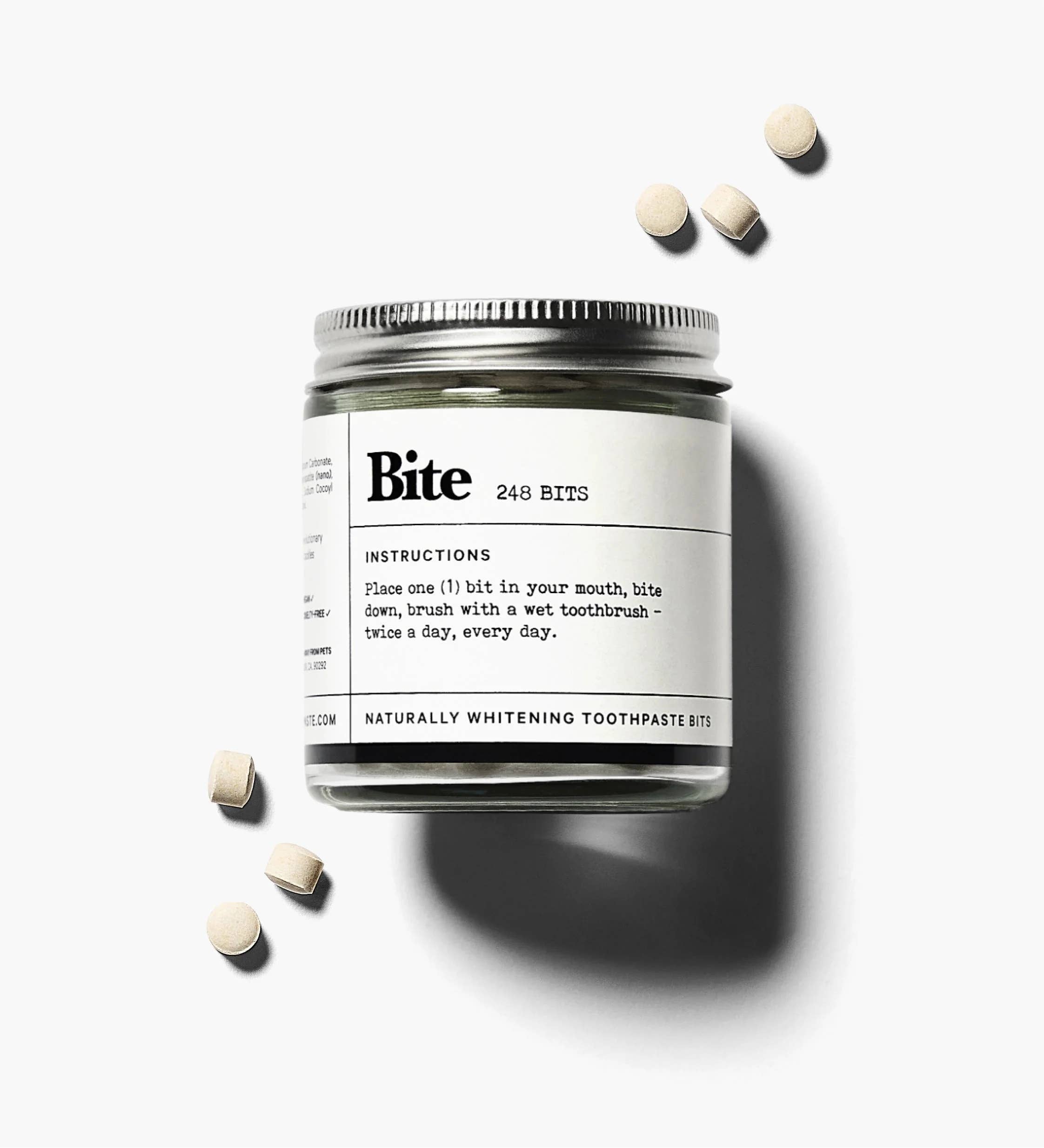 BITE - Wholesale Toothpaste - Toothpaste Bits Fluoride-Free - 4oz - Mint