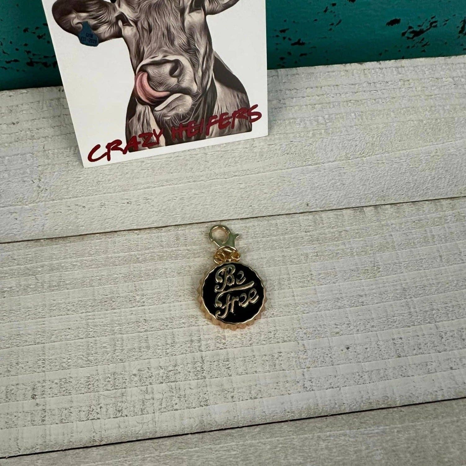 Crazy Heifers Wholesale - Wholesale Individual Charm/Pendant - Clip-on Charms Gold Tone V251
