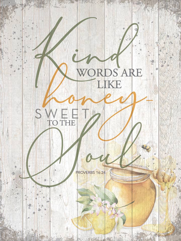 Kind Words - Timberland Art 11.75X15 for wholesale by Dexsa