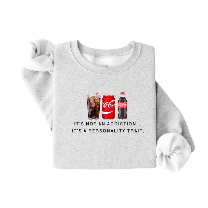 It's Not an Addiction - Regular Coke Pullover for wholesale by SBG Co.