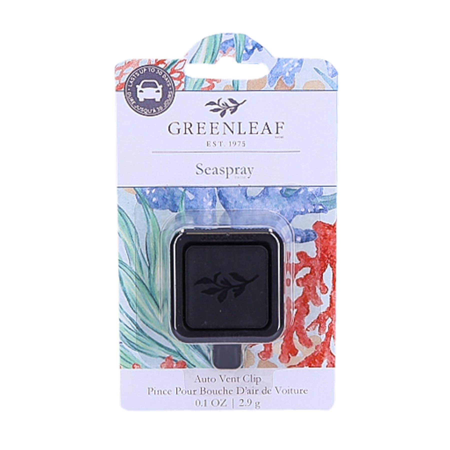 Greenleaf Gifts - Wholesale Car Freshener - Unisex - Seaspray Auto Vent Clip 12 Pack0