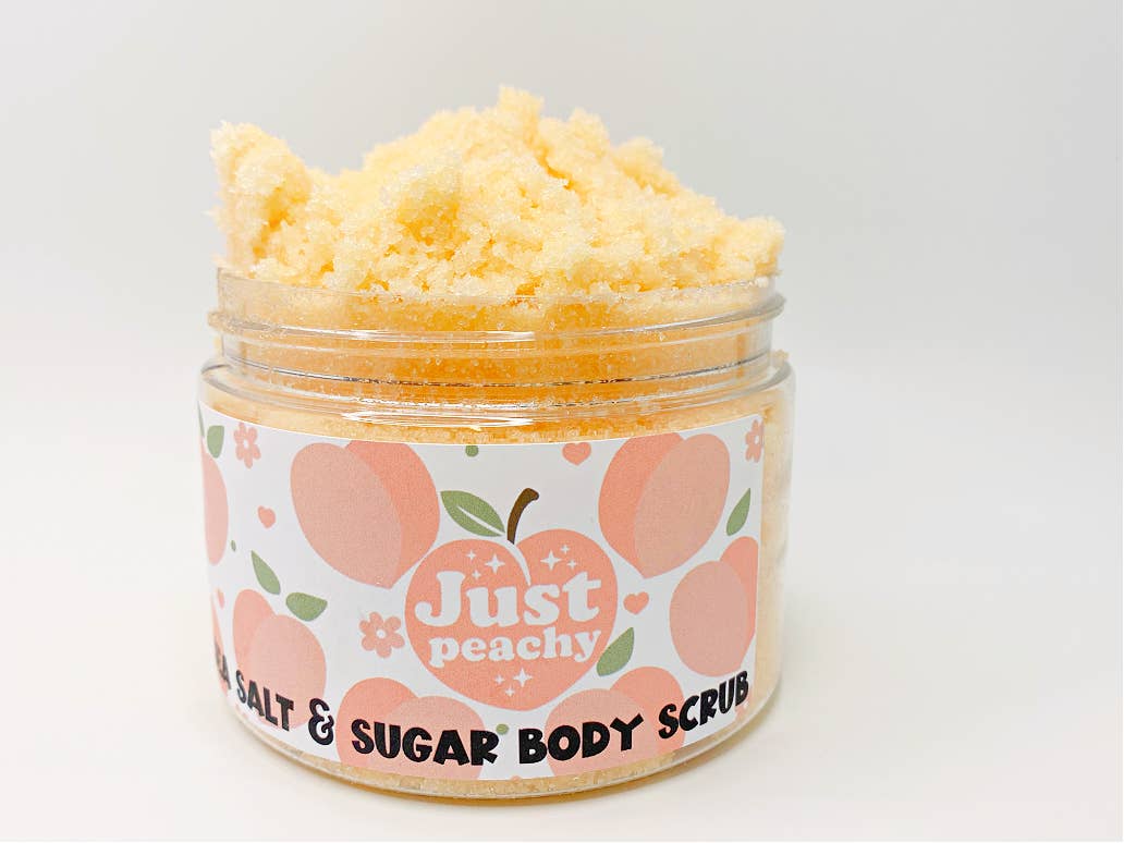 The Little Bubble - Wholesale Body Scrub/Exfoliant - Just Peachy - Sea Salt & Sugar Body Scrub