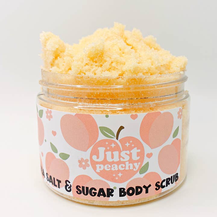 The Little Bubble - Wholesale Body Scrub/Exfoliant - Just Peachy - Sea Salt & Sugar Body Scrub0