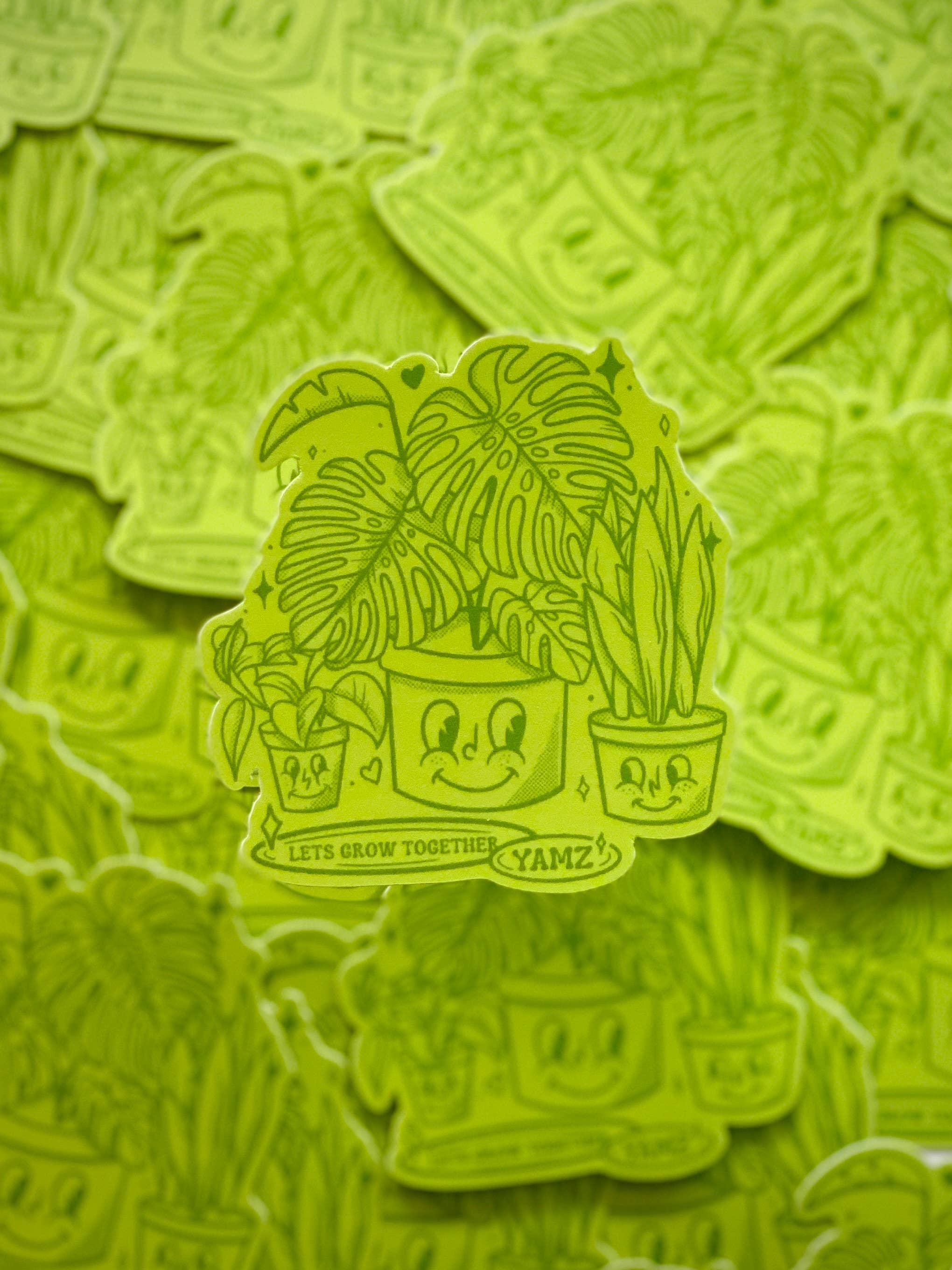 YAMZ: World of Color - Wholesale Sticker - Grow With Me Sticker