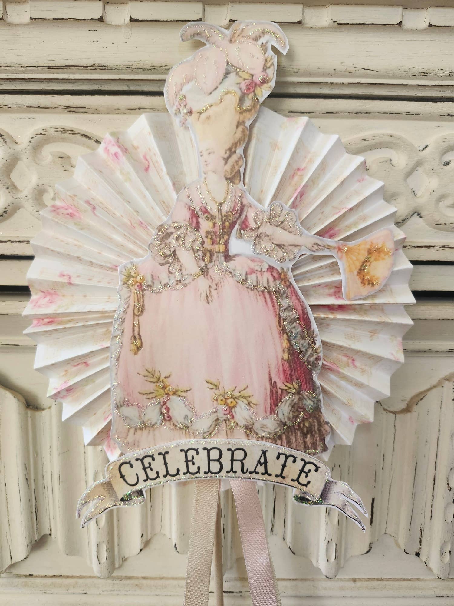 Little Heart Designs - Wholesale Decal - Party Decorations - Marie Antoinette Wand Decoration Celebrate1