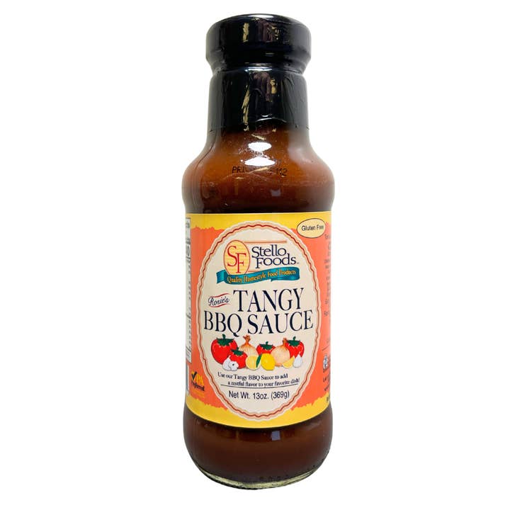 Stello Foods - Rosie's Tangy BBQ Sauce 13 oz for wholesale by Stello Foods, Inc.