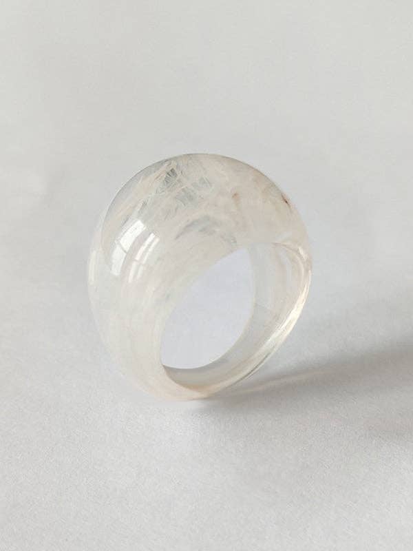 KK Bloom – Großhandel Cocktail-/Statement-Ring – Original 9 Farben Geometrischer Harzring10