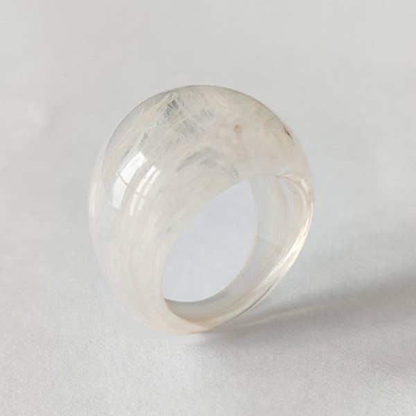 KK Bloom – Großhandel Cocktail-/Statement-Ring – Original 9 Farben Geometrischer Harzring10