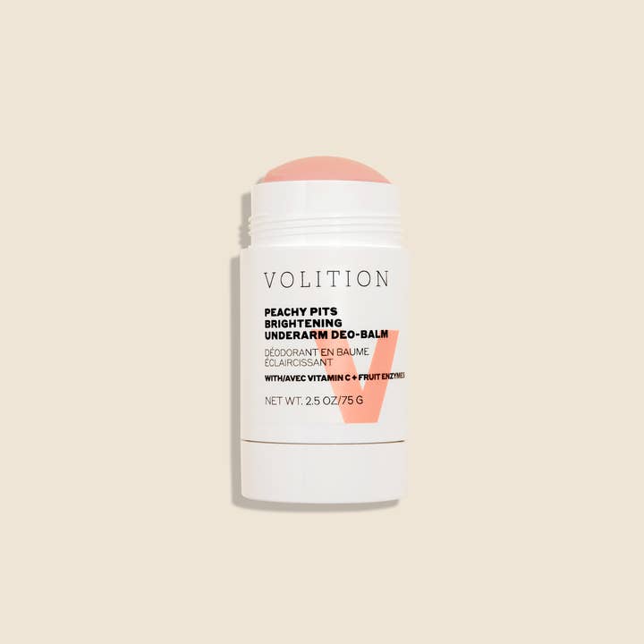 Peachy Pits Brightening Underarm Deo-Balm for wholesale by Volition Beauty