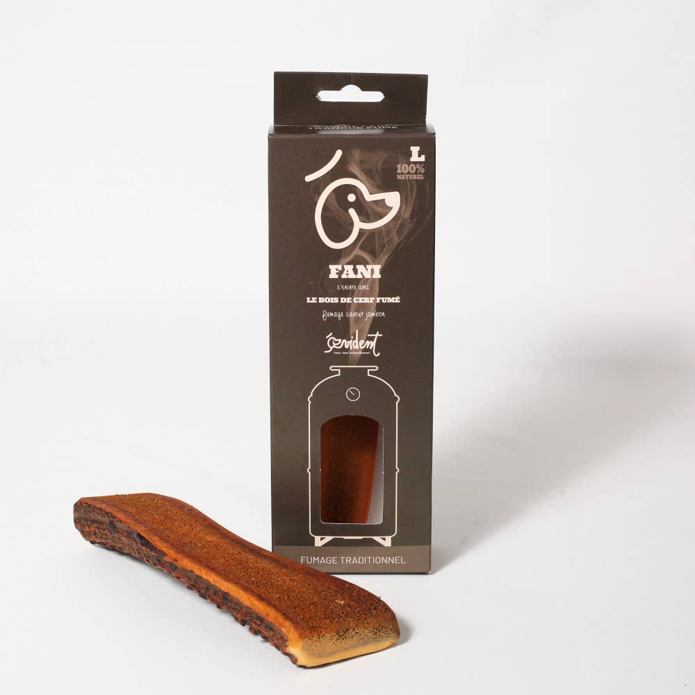 Evident - Wholesale Pet Bone/Rawhide - Dog - FANI - Sliced deer antler smoked with ham, without flavor!6