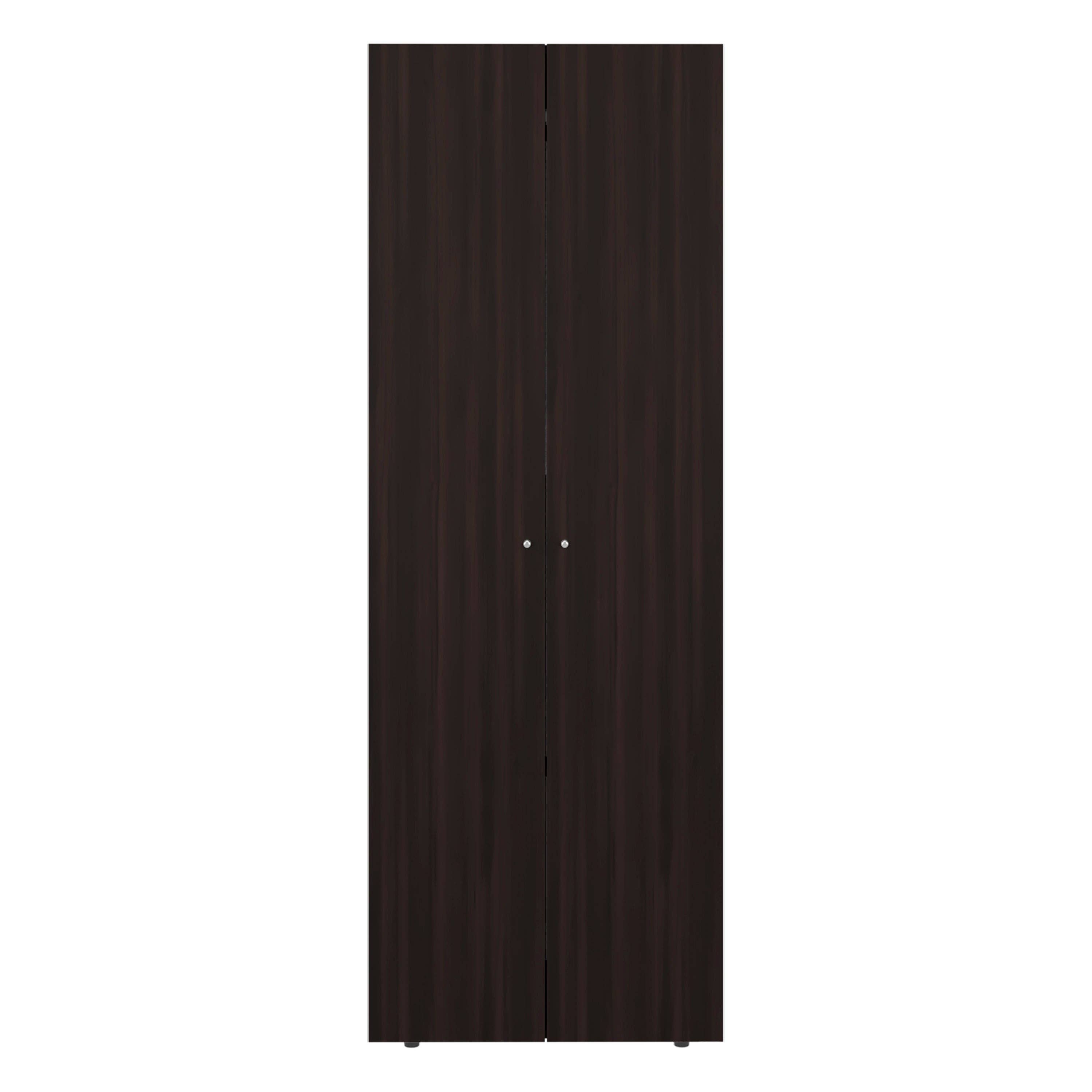 TUHOME FURNITURE - Wholesale Bedroom Furniture - Home 2 Doors Closet System Armoire, Hanging Rod and Storage Shelf, Modern Armoire for Bedroom Organization Storage0