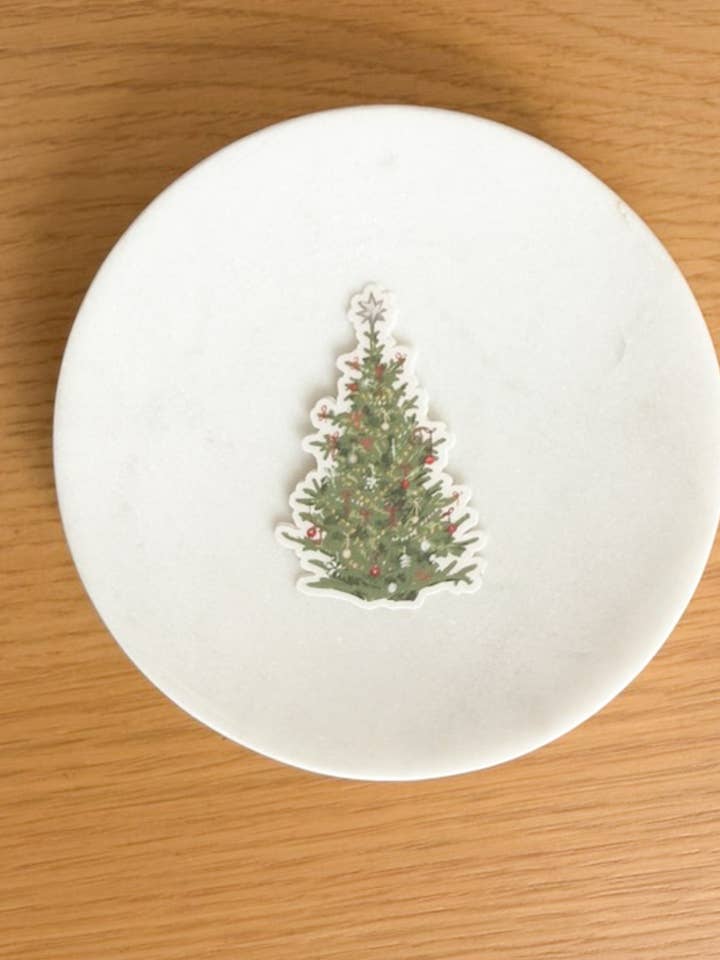 Illustrated Tree Sticker for wholesale by The Tiny Bookshelf