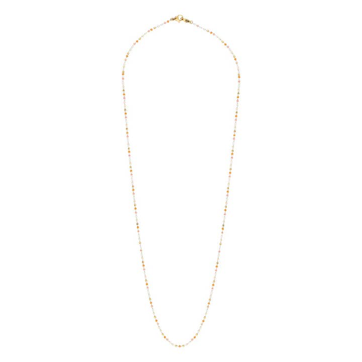 Guld rustfrit stål Sally-kæde for engroshandel hos CLAIRE BERTEAU