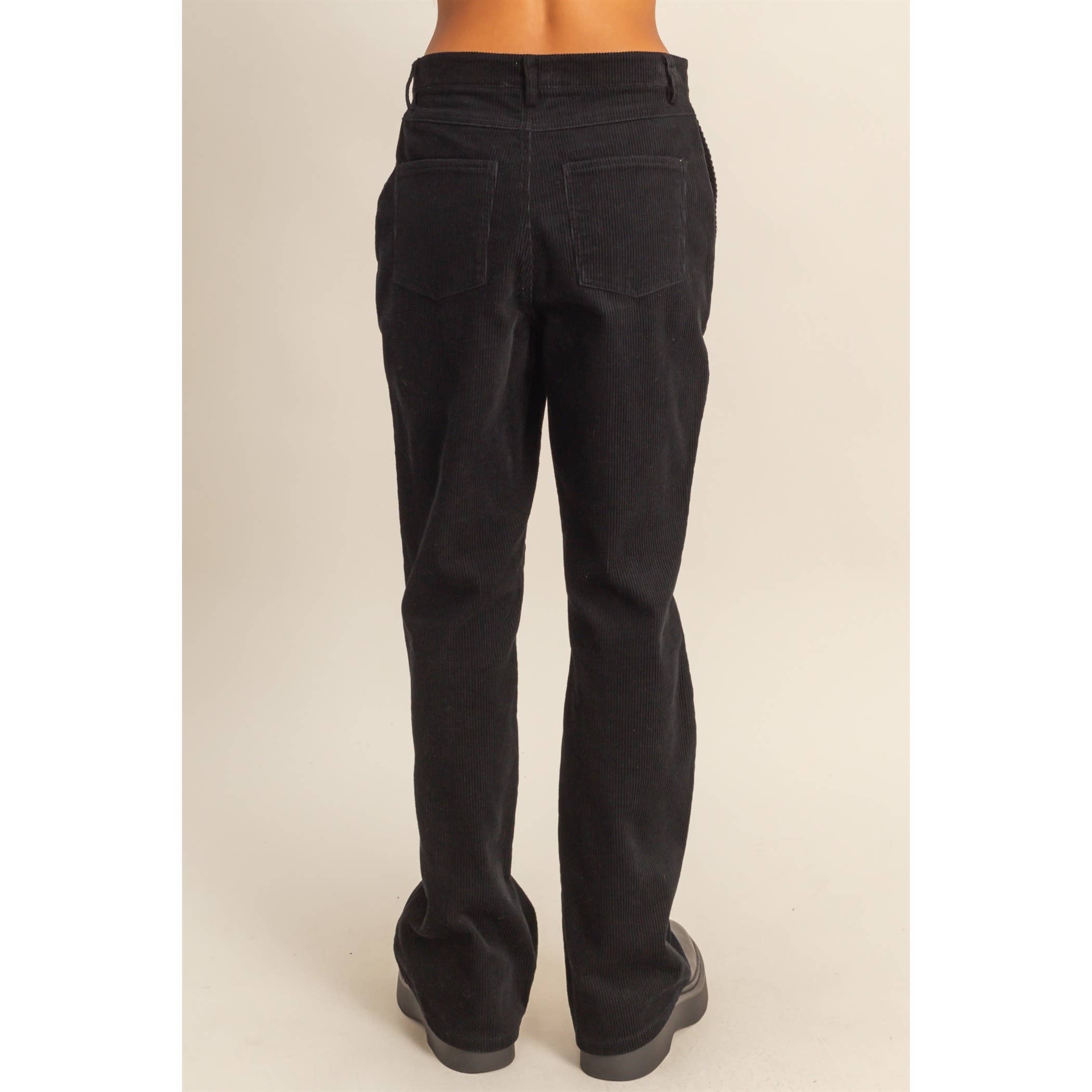 Double Zero - Wholesale Pants - Women's - Corduroy Flare Pants11