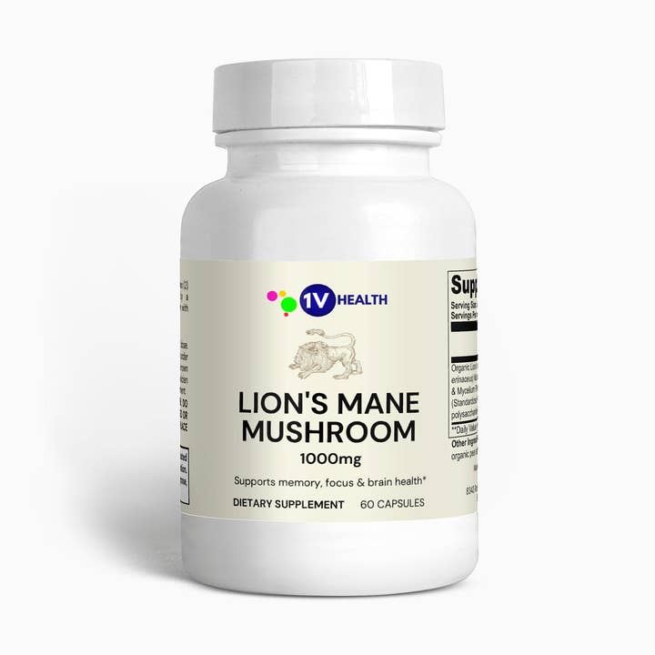 Lion's Mane Mushroom for wholesale by 1V Health