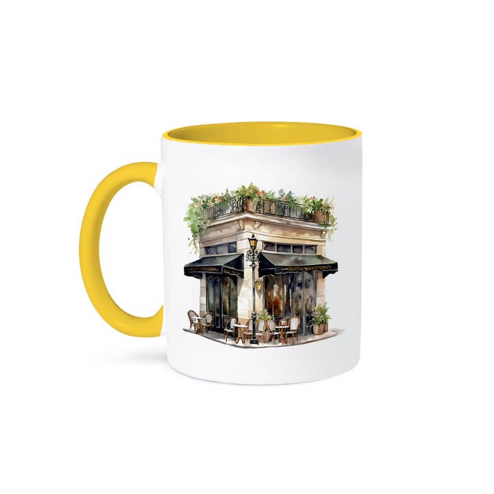 3dRose - Wholesale Coffee Mug - 3dRose, Paris Café Illustration, Mug