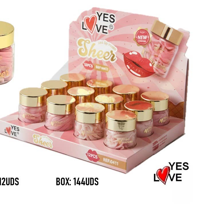 BÁLSAMO LABIAL MANTEIGA DE KARITÉ por atacado de Yes Love Cosmetics