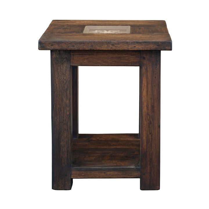 Mesa auxiliar de madera maciza hecha a mano para venta al por mayor de Artesano | Home Decor