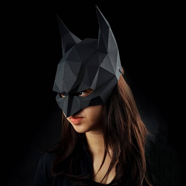 3D PaperCraft Batman Origami Mask for wholesale by PAPERCRAFT WORLD