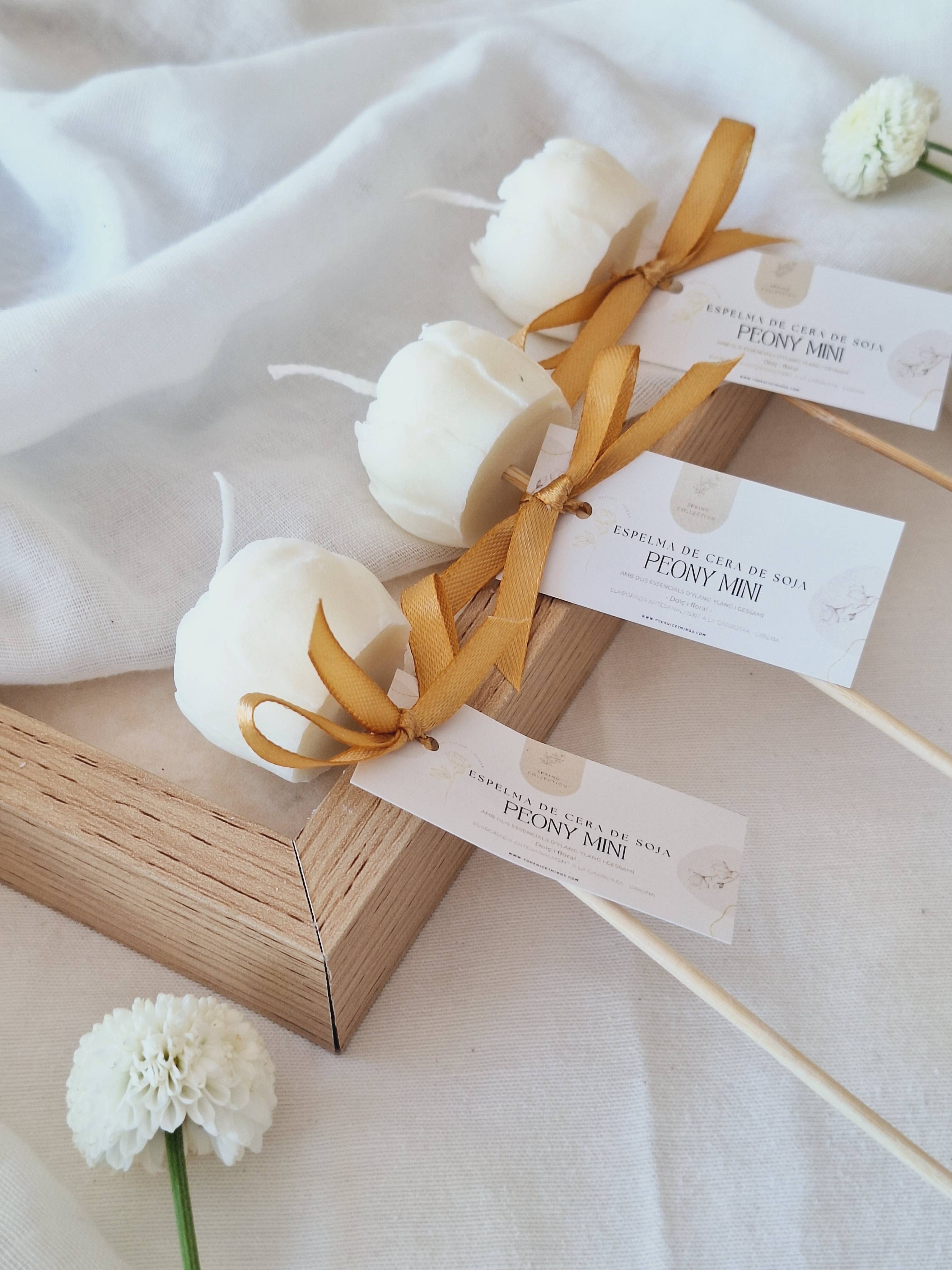 Your Nice Things - Candles - - Wholesale Novelty Candle - Floral soy wax decorative candle / peony1