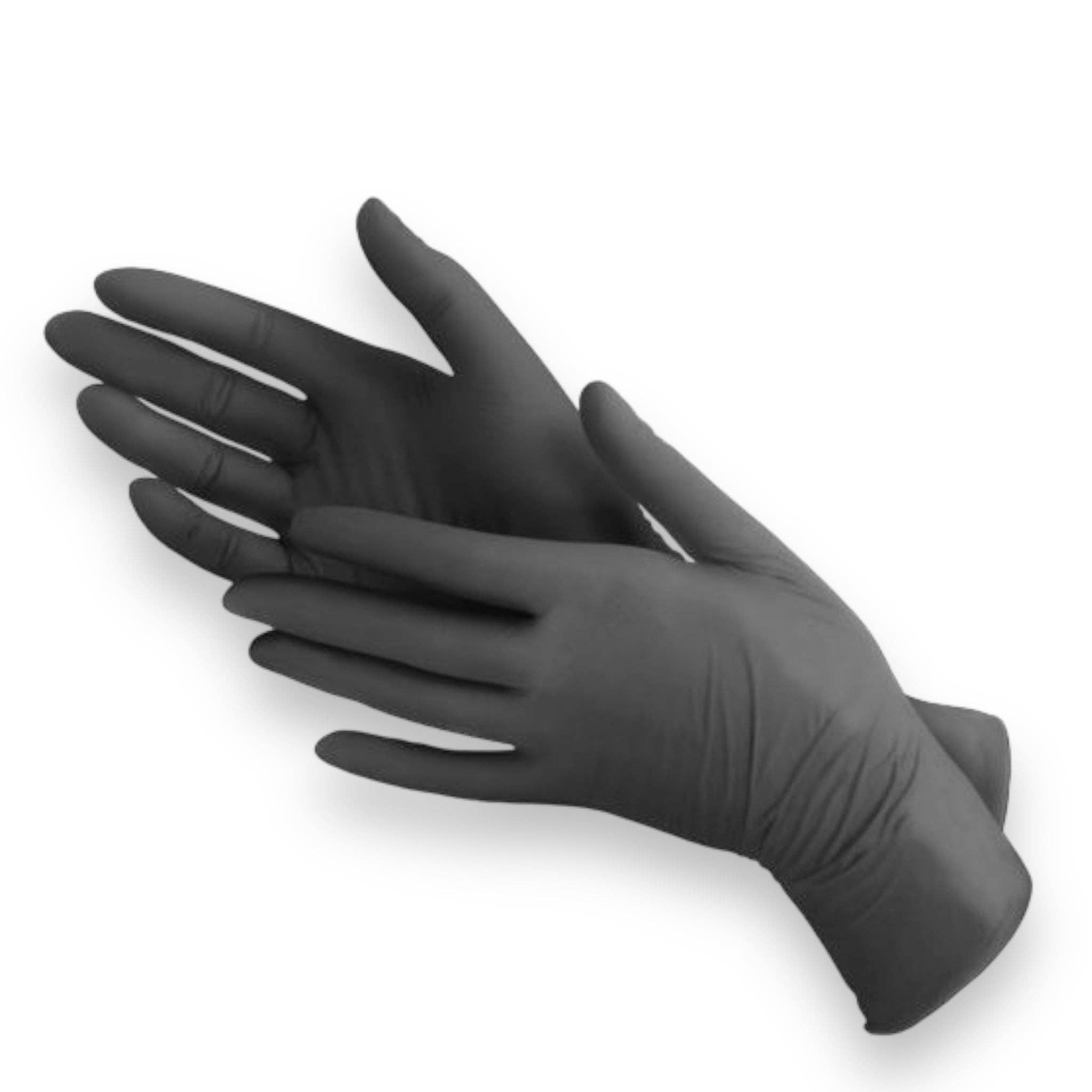 Kinky Pleasure - Wholesale Sex Toy - Kinky Pleasure - PK001 - Nitrile Handgloves Box - Black - 3 Sizes - 100 Pieces6