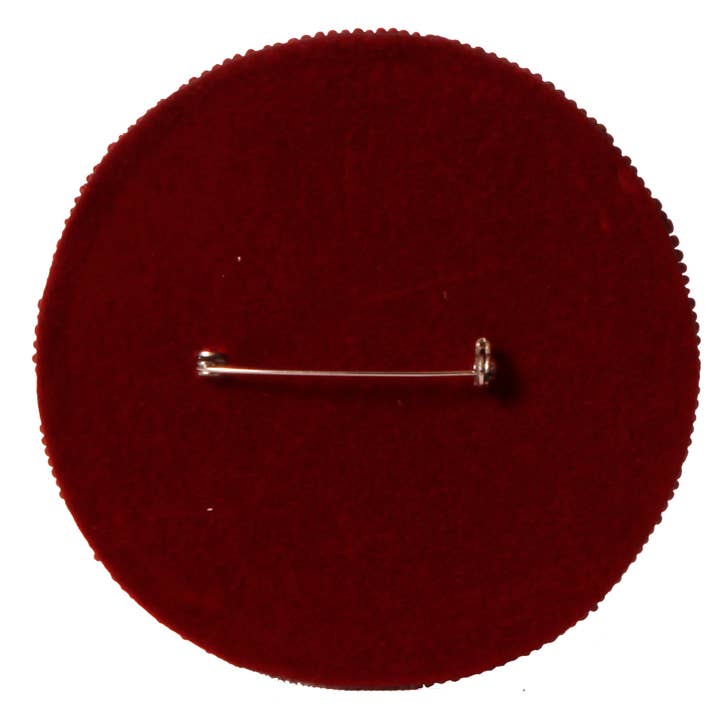 Desden - Wholesale Lapel Pin/Button - Florida State FSU Go Noles Beaded Button in Garnet and Gold by Desden1