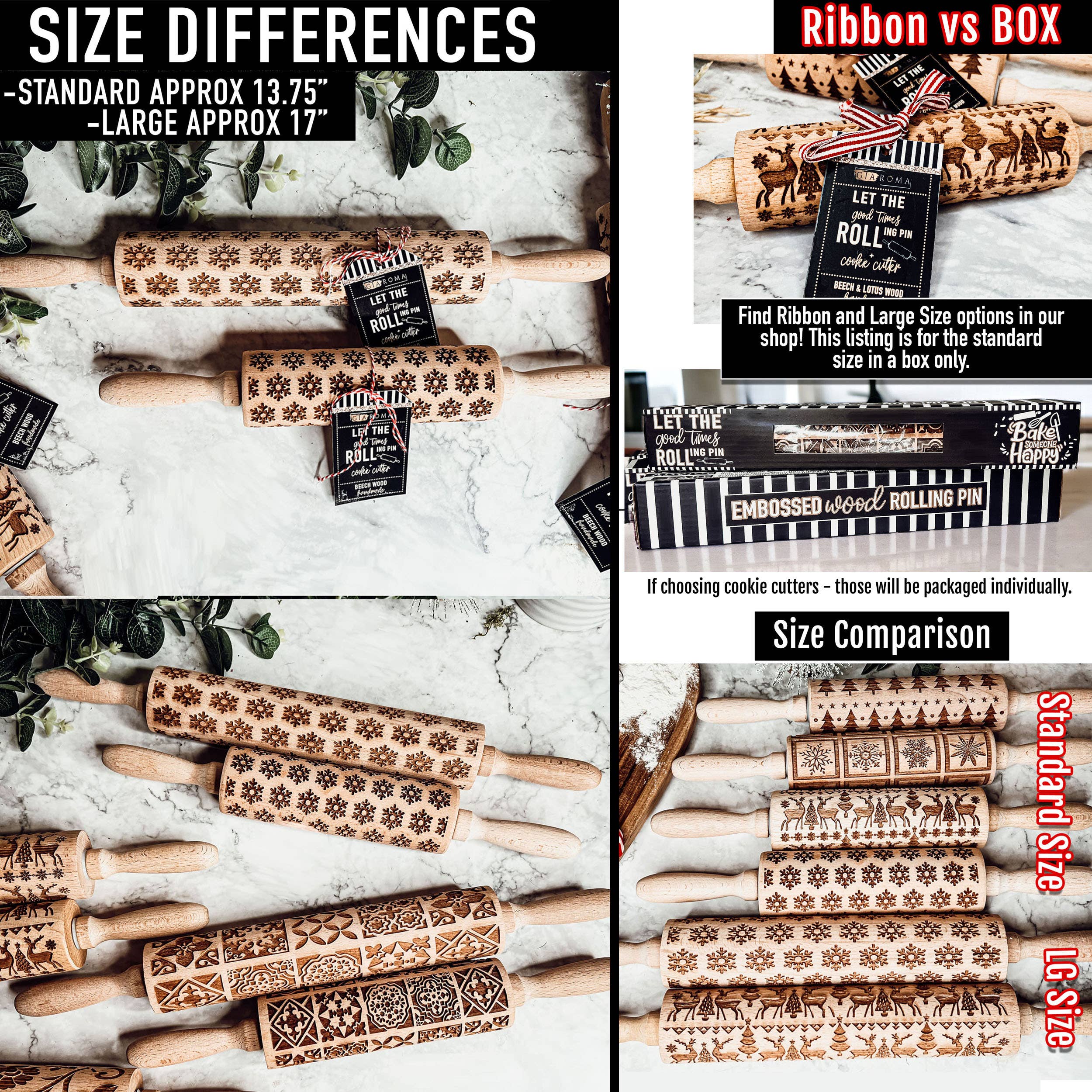 Gia Roma – Engroshandel kagerulle – Præget kagerulle & Cookie Cutter Gaves4