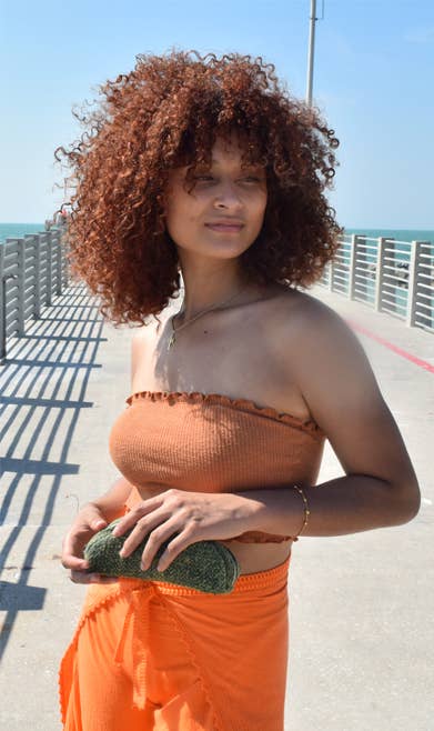 Earth Divas - Wholesale Make-up/cosmetic bag - Vege-dye Hemp Make-up Bag in Green4