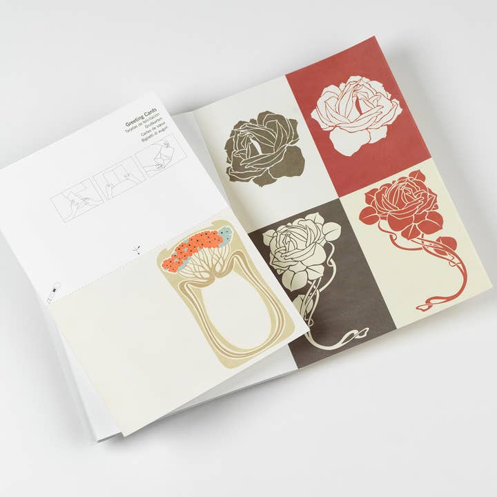 Art Nouveau Creative Paper Book for wholesale by Pepin Press