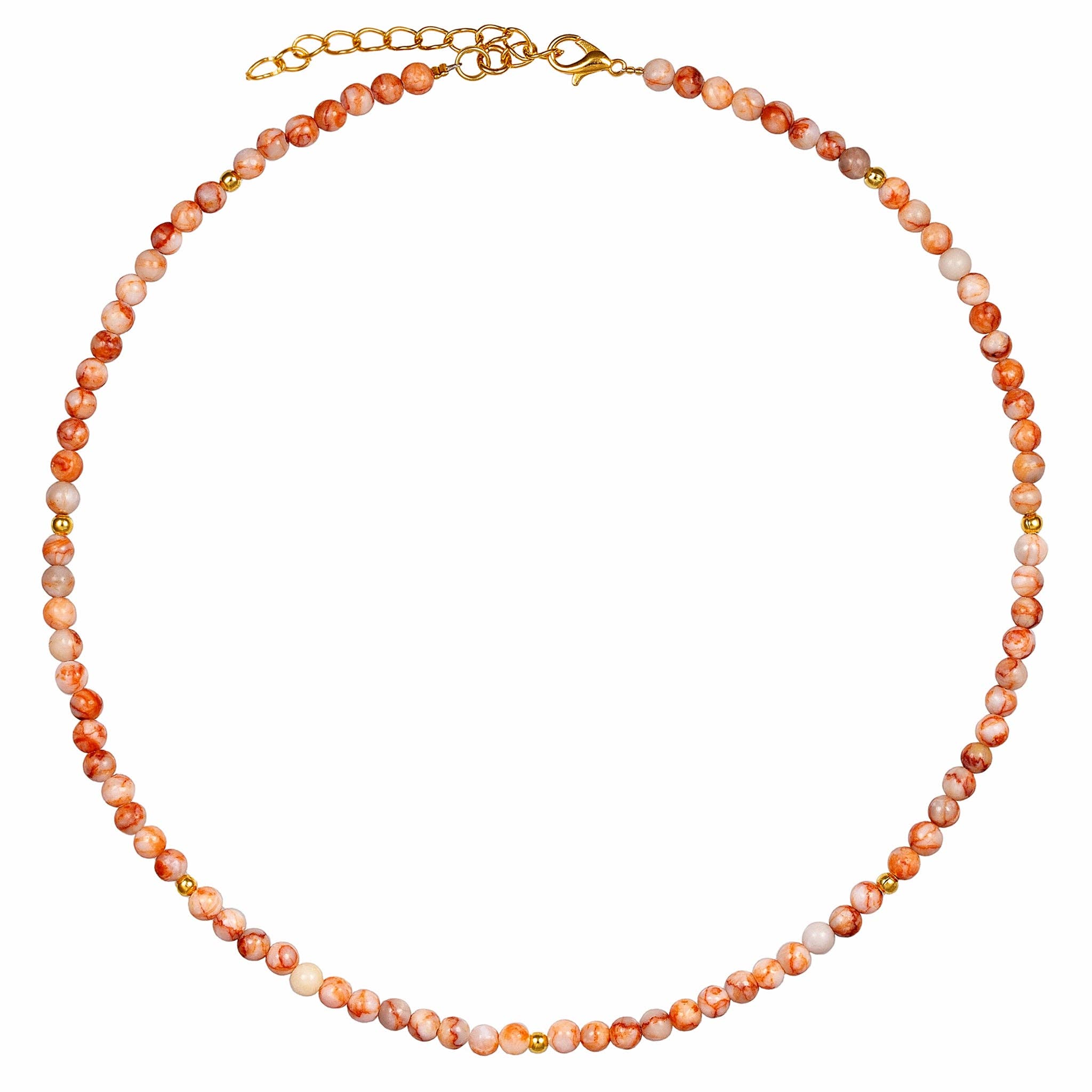 Lotusfeet - Vendita all'ingrosso Collane di perline/perle - M24S1- Collana di 8 Pietre5