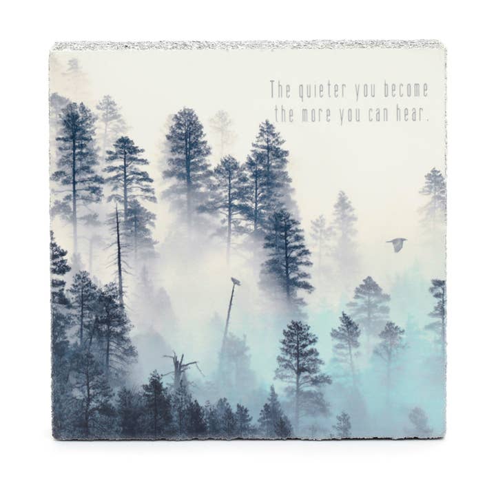 Art Block - Lost & Found - The Quieter You Become - for wholesale by Cedar Mountain Studios