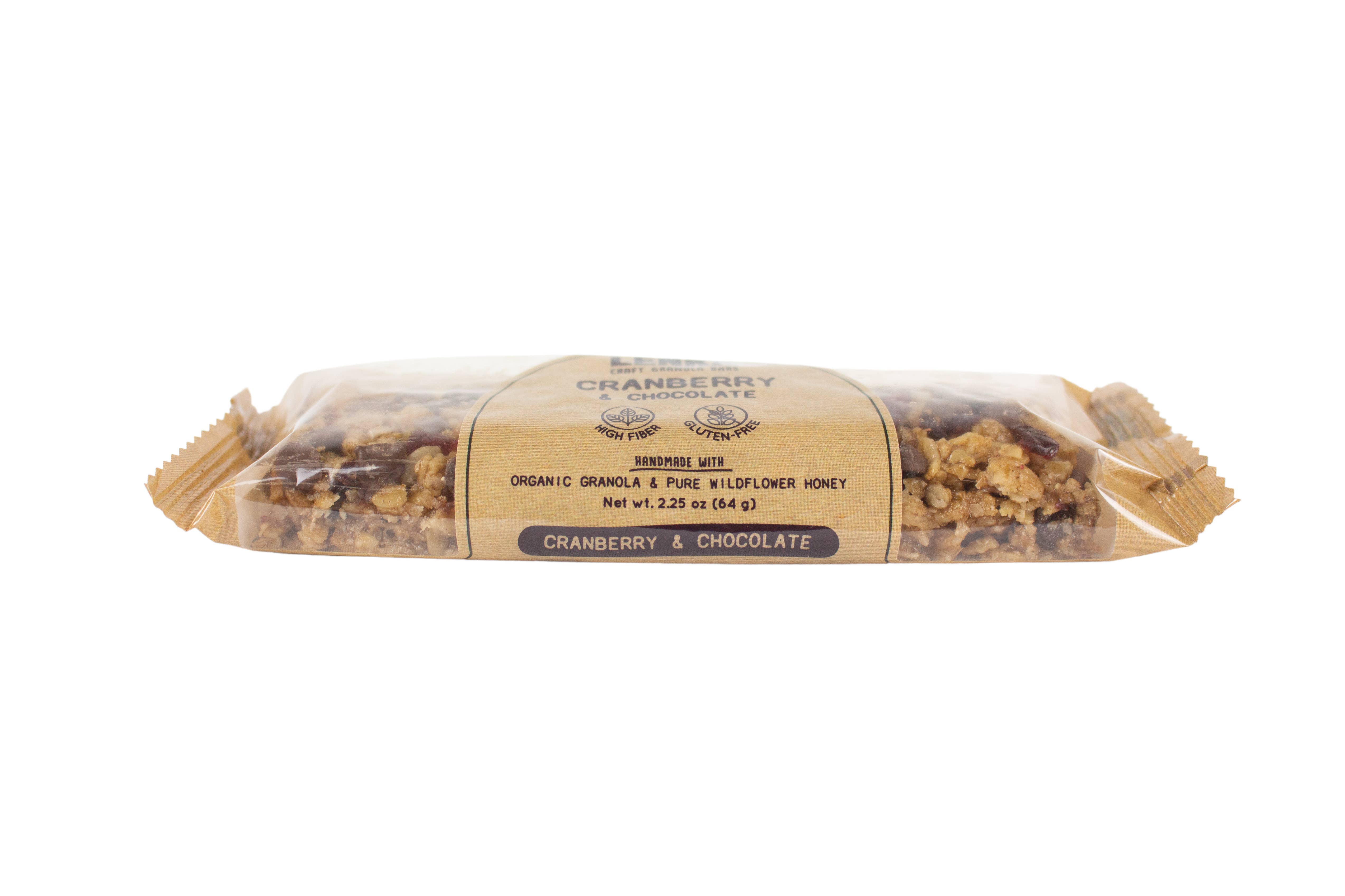 Wholesale Cranberry Chocolate Granola Bar for your store Faire