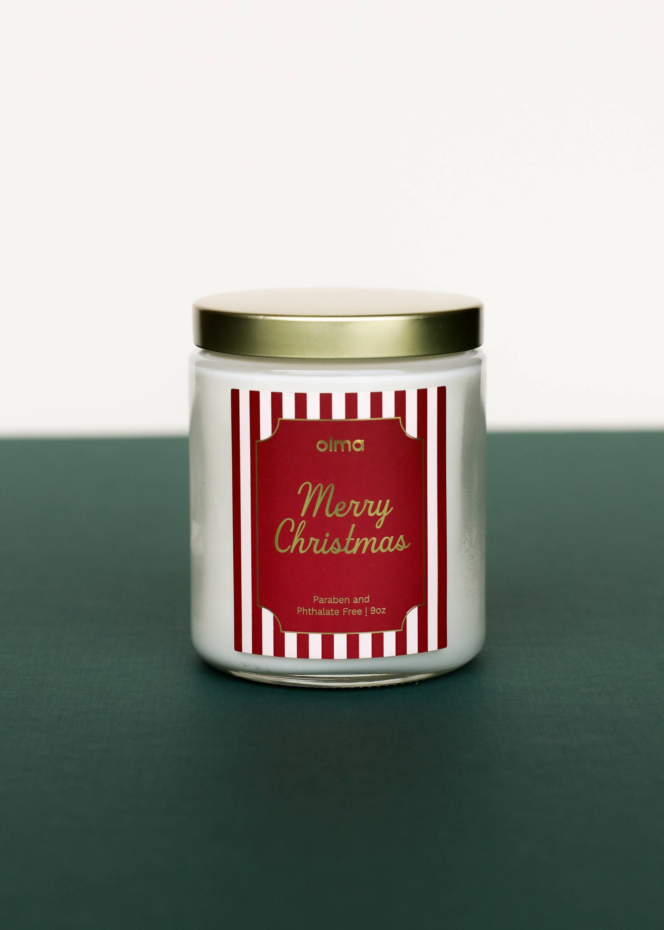 JaxKelly Candles - Wholesale Jar/Filled Candle - Merry Christmas - Holiday Christmas Candle - 9oz Clear2