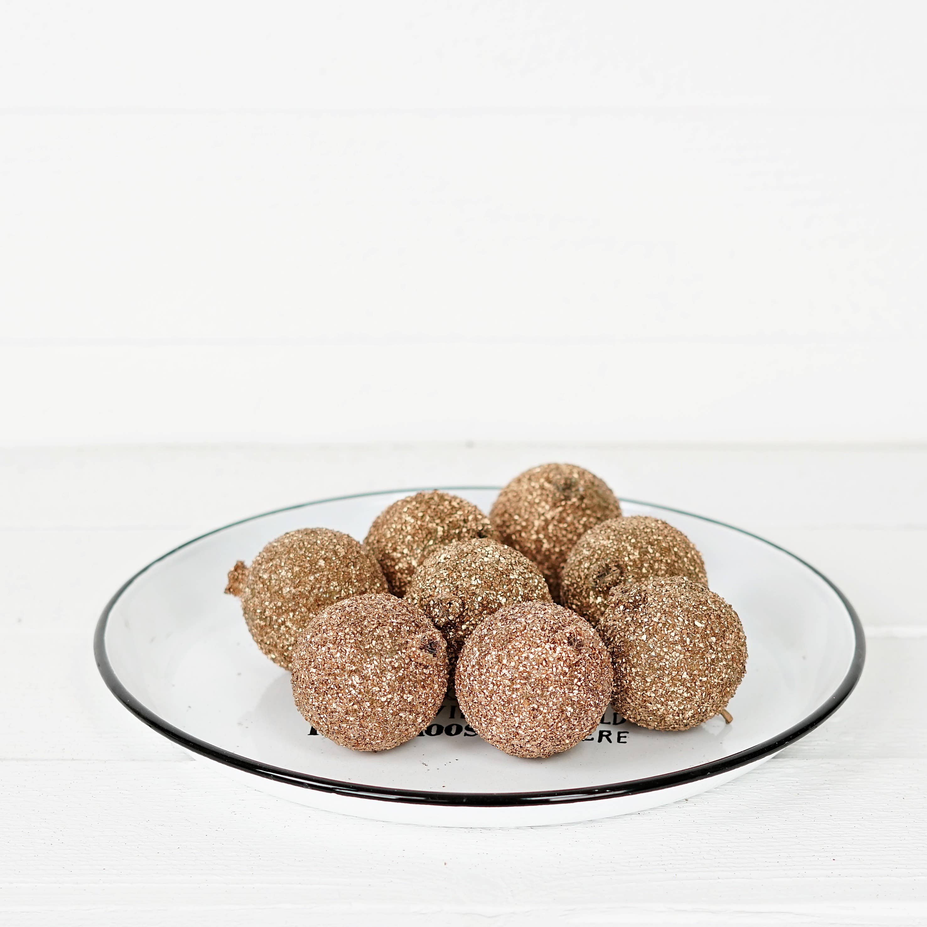 Impressive Enterprises, Inc. - Wholesale Christmas Decoration - X122664- Gold Pomegranate 3.25" x 2.5" size3