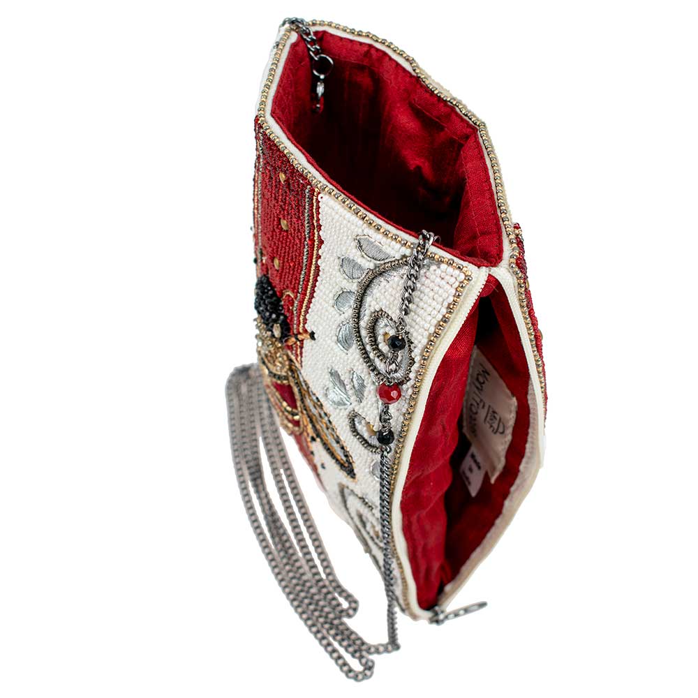 Mary Frances Accessories - Wholesale Crossbody Bag - Women's - Royal Bee Beaded Bee Motif Mini Crossbody Handbag4