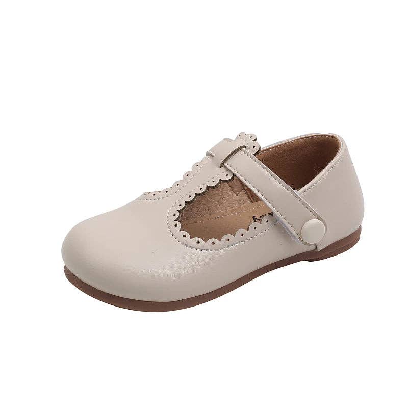 KiddieKickz - Vendita all'ingrosso Ballerine/mocassini - Bambini - Ballerine in pelle con cinturino a T per bambine: scarpe eleganti dal tocco retrò19