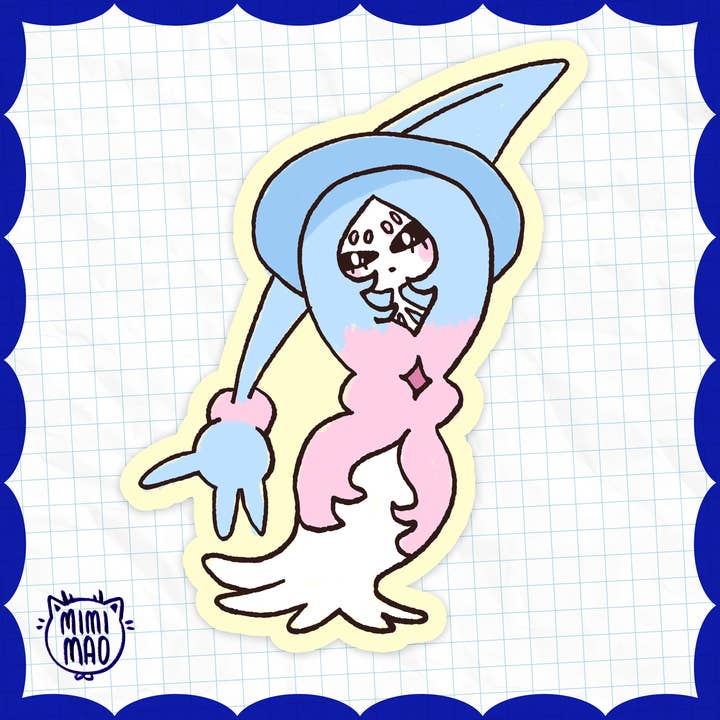 Hatterene Pokemon Sticker for wholesale by mimimao