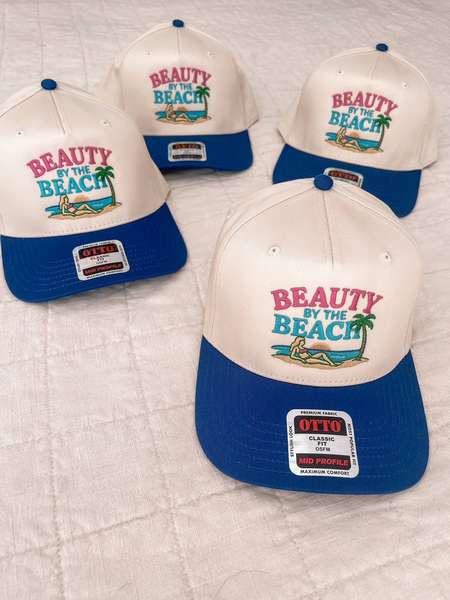 Ginger And Thread - Wholesale Trucker Hat - Women's - Custom Embroidered Baseball Hats, Logo 5 panel Hats Branded 4