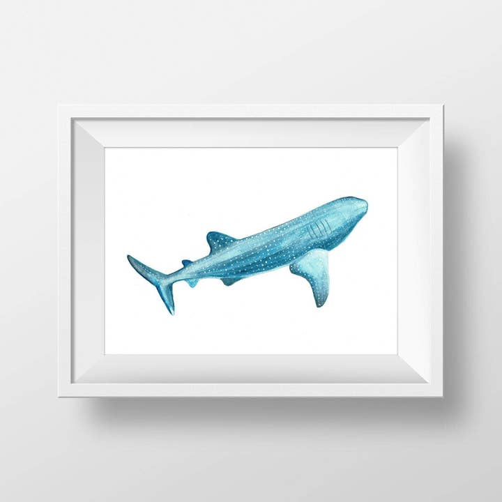 Whale Shark Print for wholesale by Studio C Paper