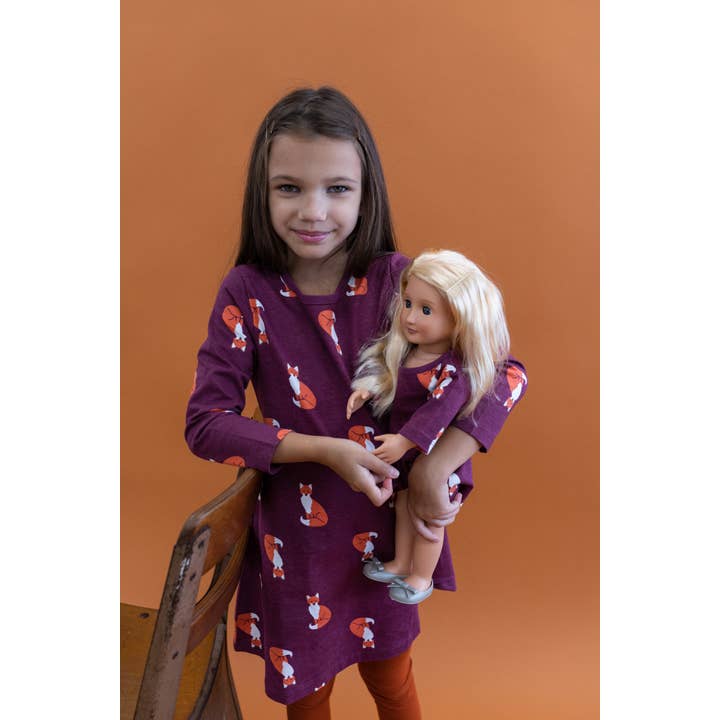 Leveret Pajamas - Wholesale Doll - Kids - Kids Girl & Doll Cotton Dress Back to School3