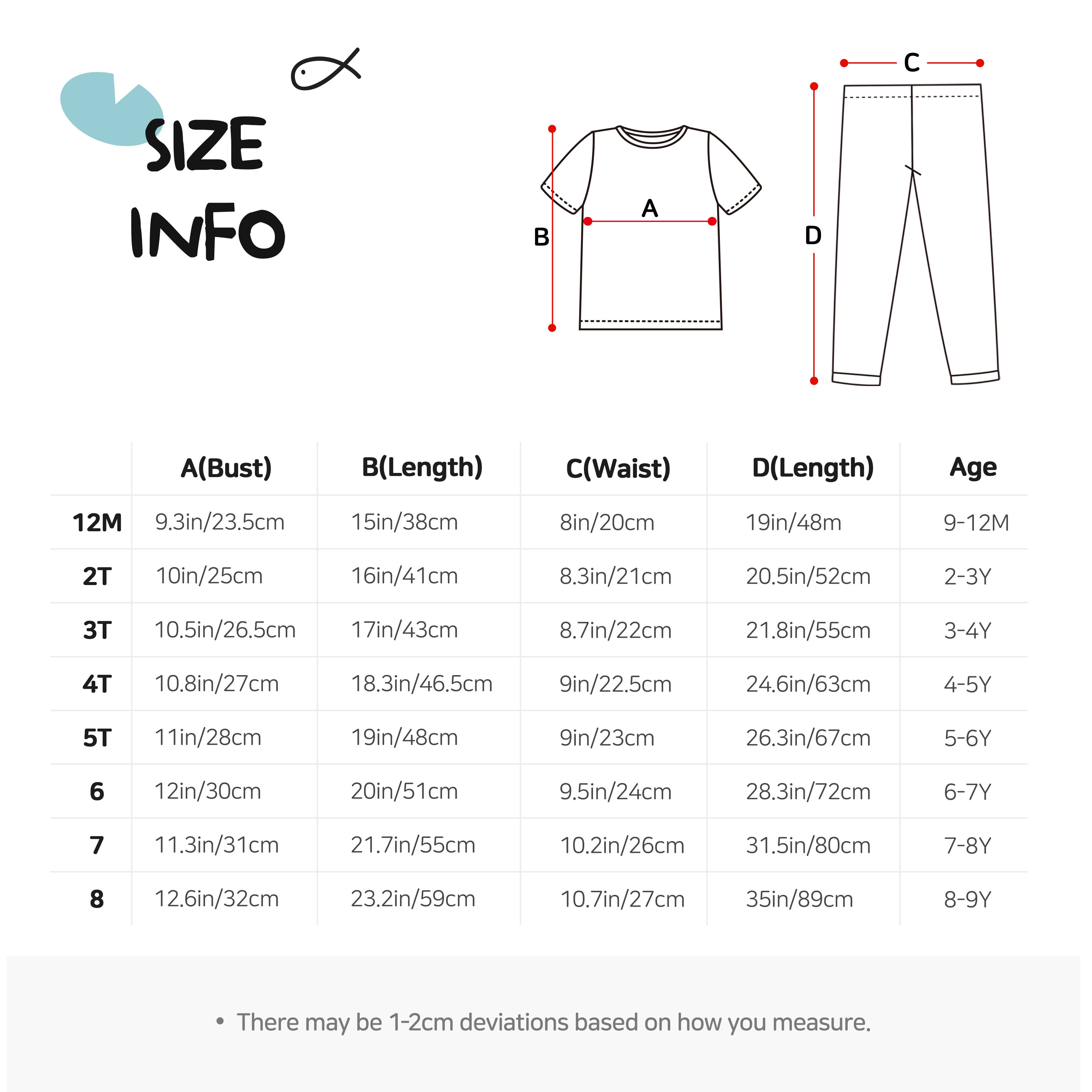 WithOrganic - Wholesale Sleepwear Set - Kids - Organic 2 Pieces Slim Pajama Set - Frog5