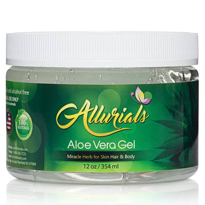 Allurials All Natural Aloe Vera Gel for wholesale by Allurials