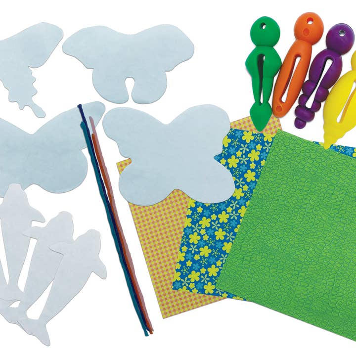 Roylco - Wholesale DIY Craft Kit - Kids - Beautiful Beasties and Butterflies DIY Craft Kit for Kids6