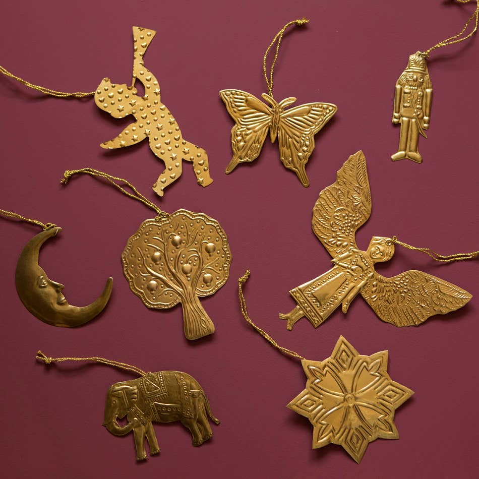 Mahe Homeware - Wholesale Ornament - Elephant Brass Ornament2