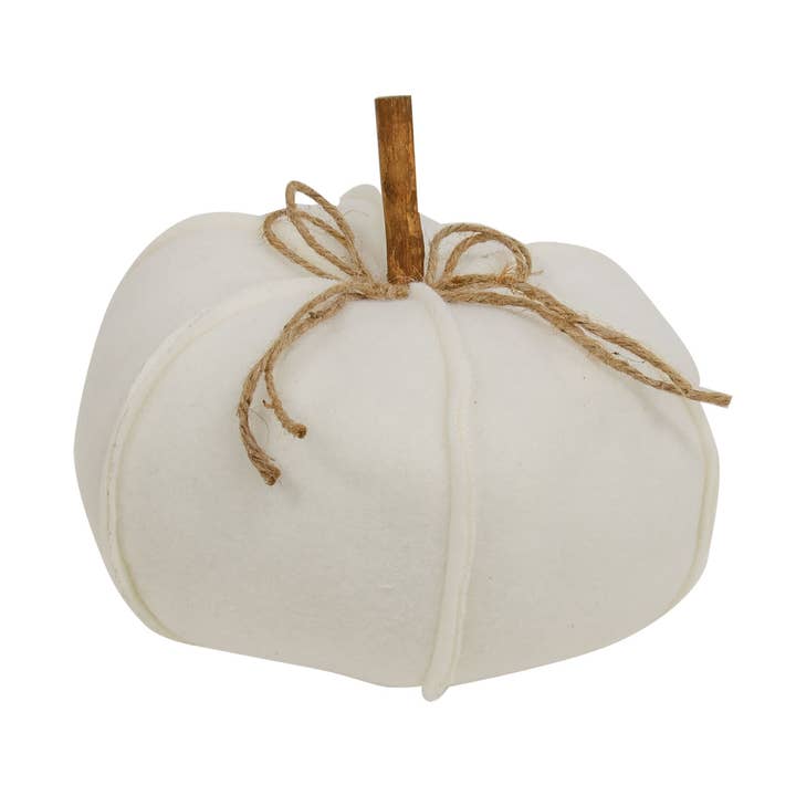Fleece Stuffed Pumpkin 8" for wholesale by Col House Designs