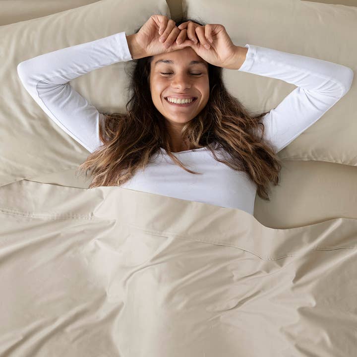 Olliix - Wholesale Sheet Set - 100% Organic Cotton 18" Deep Pocket Sheet Set, Taupe