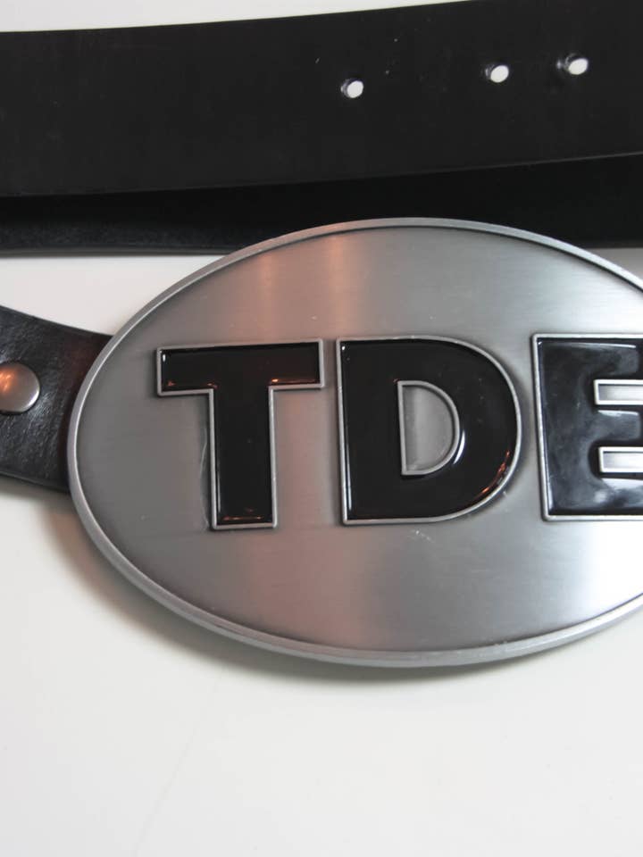 0152 Leather Belt With Metal Buckle for wholesale by TOO DAMN EXPENSIVE