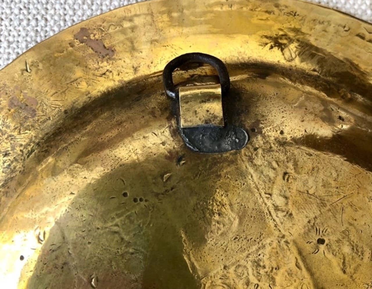 High crafty - Wholesale Decorative Tray - Moroccan Small Vintage Tray – Handmade Carved Metal, 16cm5